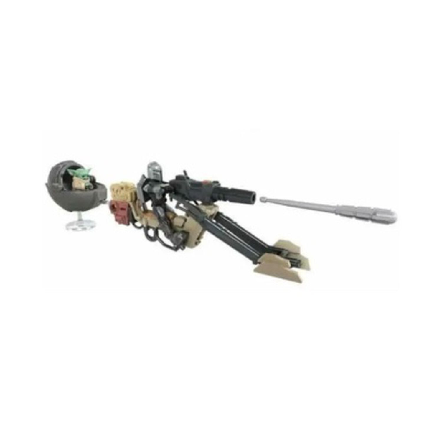 Speeder Bike The Mandalorian Star Wars Mission Fleet image number 2.0
