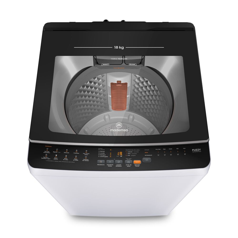 Lavadora Autom&aacute;tica 18kg Carga Superior Mdwmt18w Blanca image number 0.0