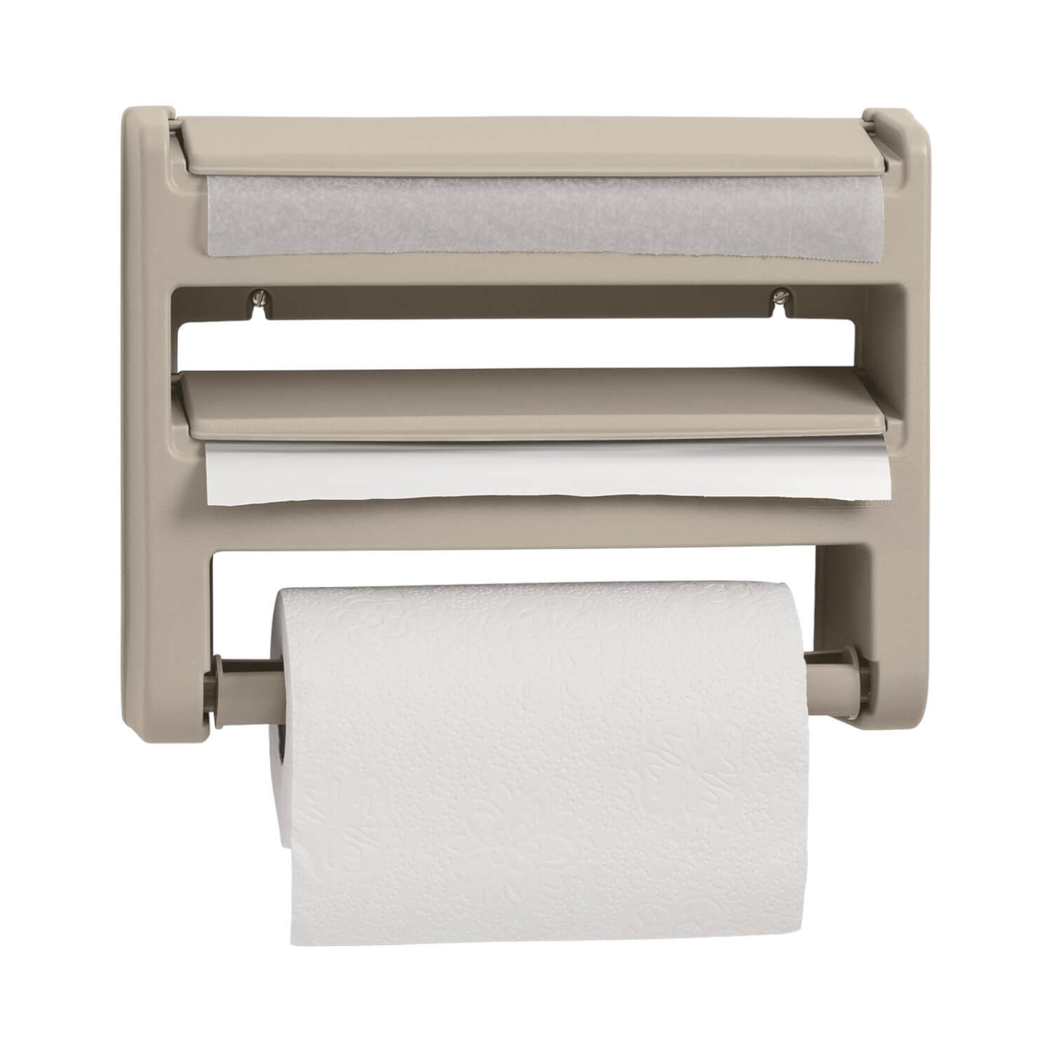 Dispensador Portarrollo Triple Taupe Rimax image number 0.0