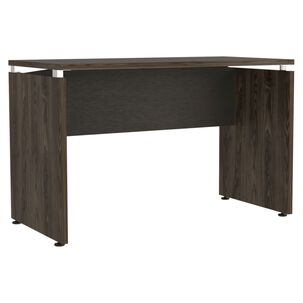 Escritorio 120x75x60 Cm Fm-008n Negro Y Café Oscuro