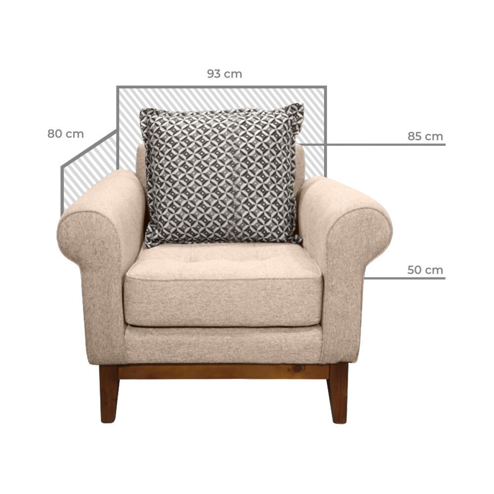 Sillon Living Factory Coihue / 1 Cuerpo image number 1.0