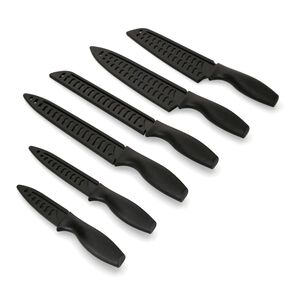 Set De Cuchillos Azhome Black / 6 Piezas