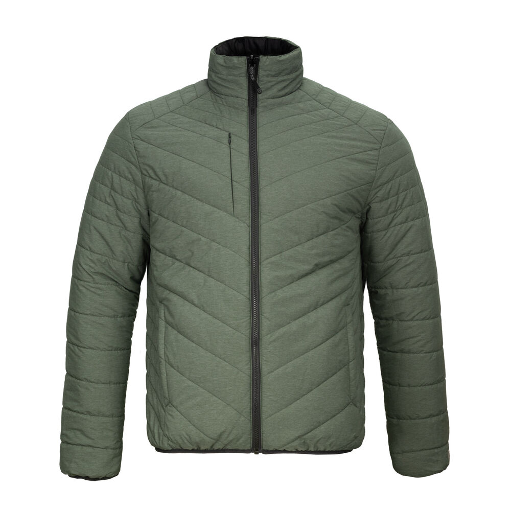 Parka Reversible Thinsulate Hombre Negro/verde Z-3000 image number 1.0