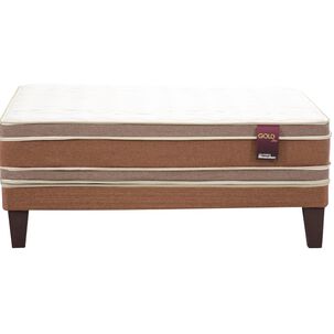 Cama Europea Mantahue Gold Dos / 2 Plazas / Base Dividida