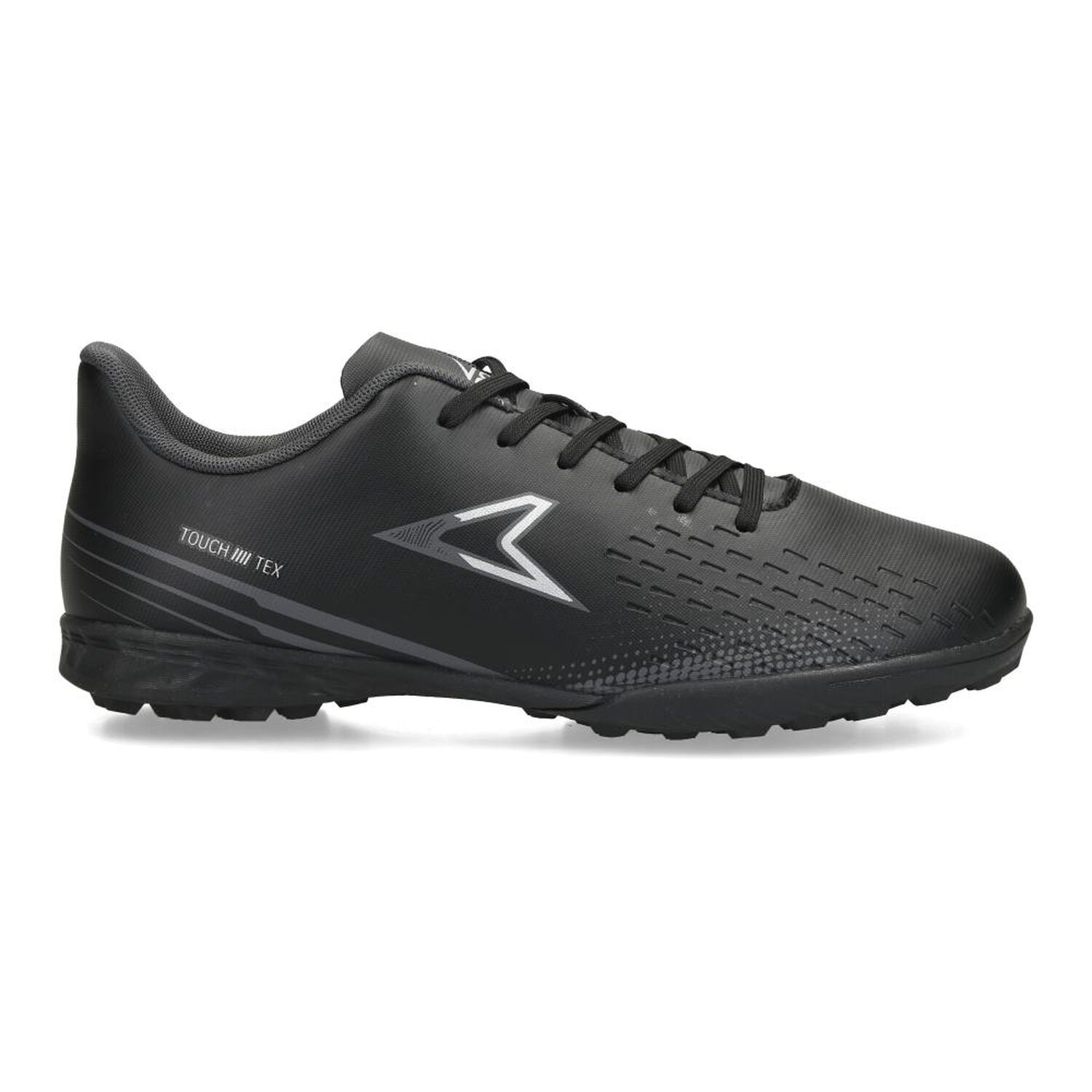 Zapatilla F&uacute;tbol Hombre Power Punt Thunder Negro image number 2.0