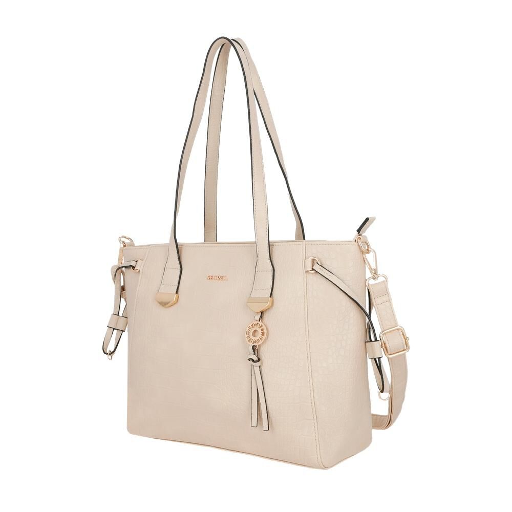 Cartera Tote Secret Bulgaria Sc6 L Beige image number 1.0