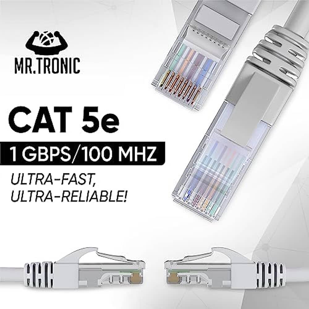 Cable De Red Alta Velocidad 30 Mt Cat5e Cable Lan Internet Conexi&oacute;n Rj45 image number 3.0