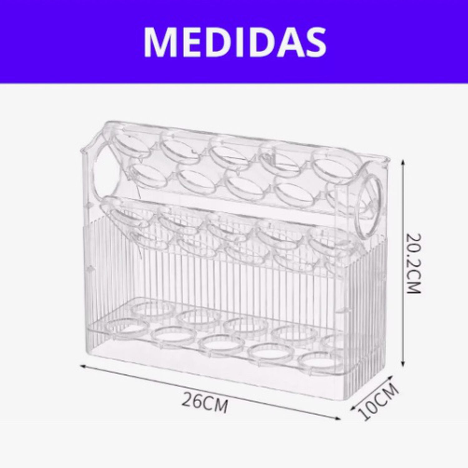 Organizador De Huevos Caja image number 4.0