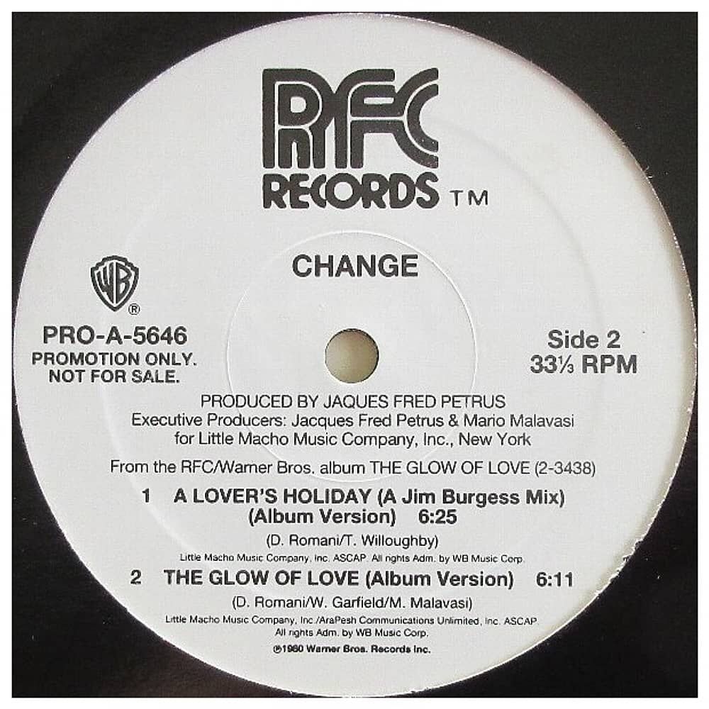 Change - A Lover's Holiday | 12" Maxi Single Usado image number 1.0