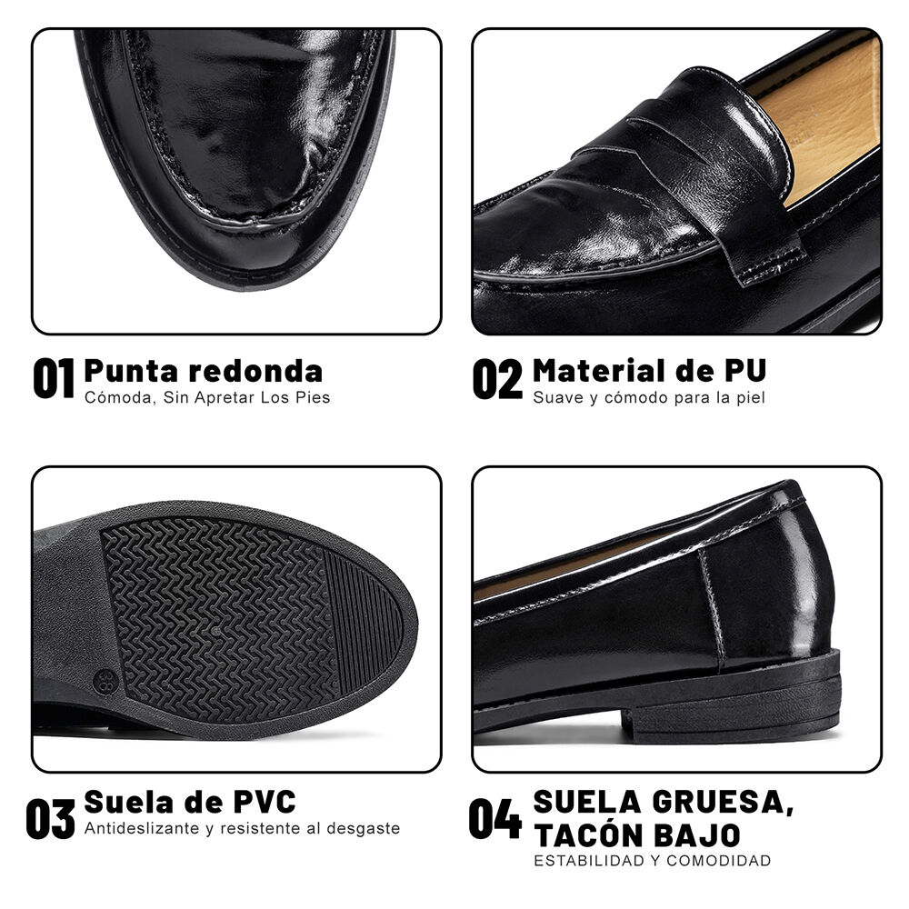 Mocasin Mujer Plano Casual Weide Qiu371 image number 8.0
