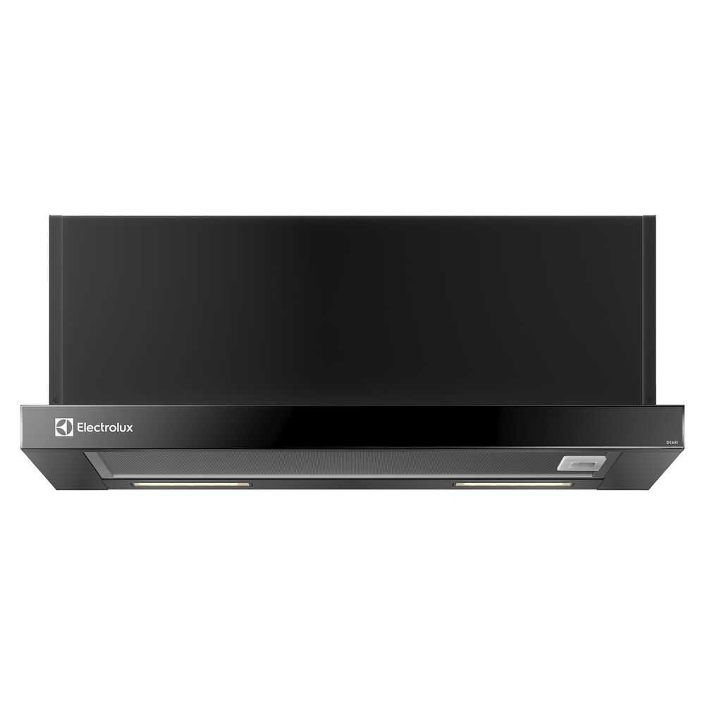 Campana Cocina Extractora Retr&aacute;ctil 60cm Luz Led De6ri Negra image number 0.0