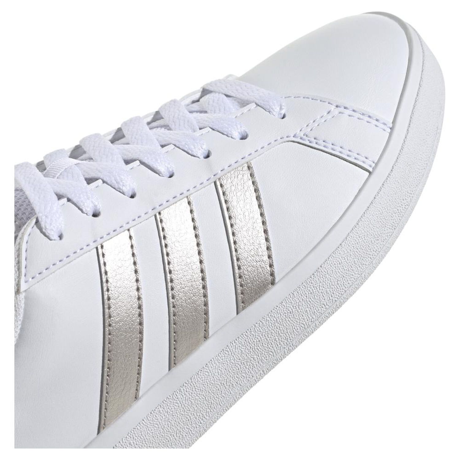 Zapatilla Urbana Mujer Adidas Grand Court Base 2.0 Blanco image number 7.0