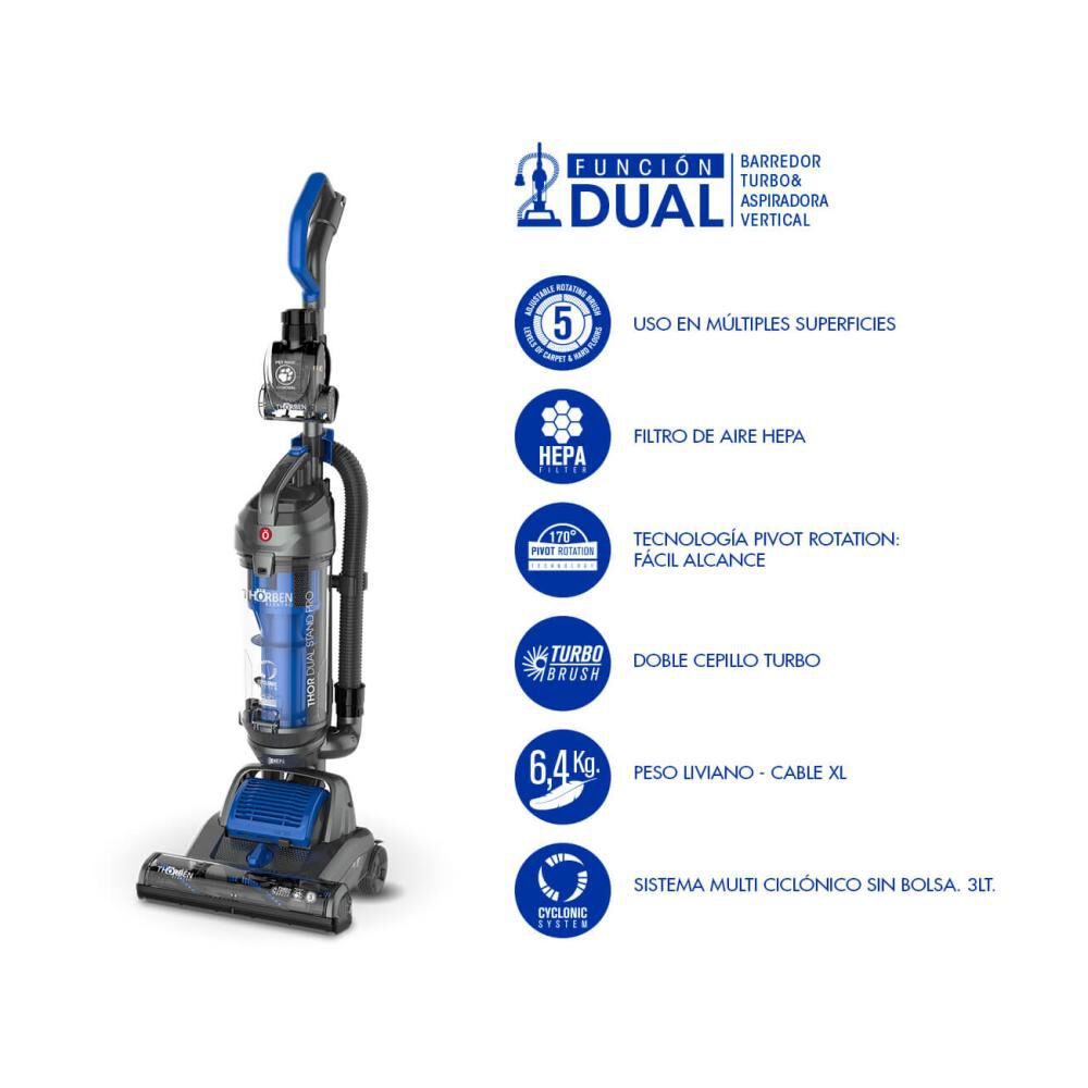 Aspiradora Thorben Dual Stand Pro image number 1.0