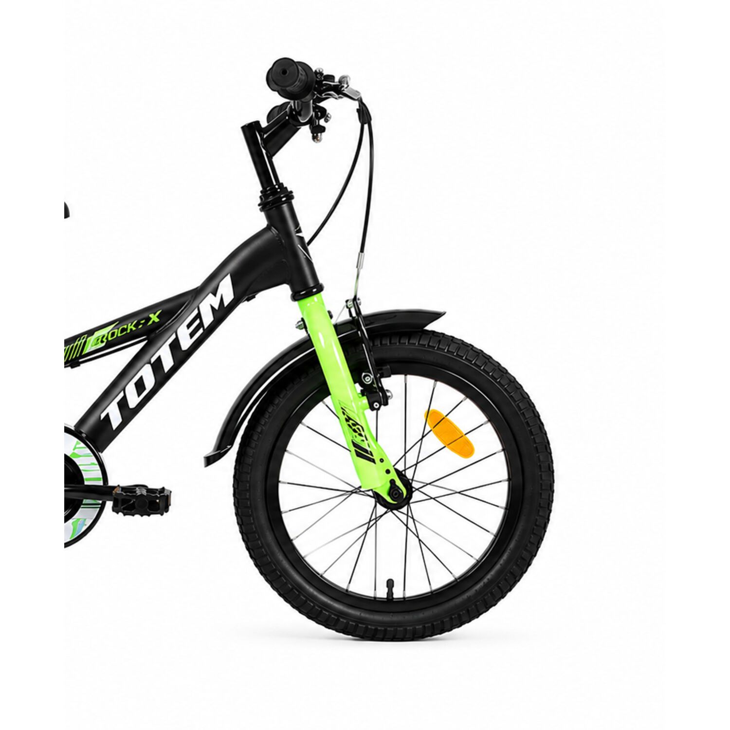 Bicicleta Totem Infantil Aro 16 Rock-x Color Negro image number 3.0