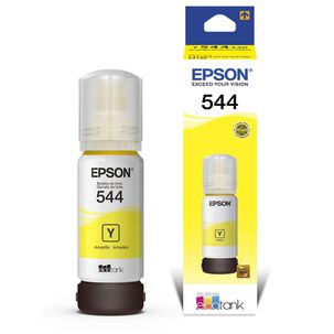 Tinta Botella Epson T555 Color Amarillo De 70ml