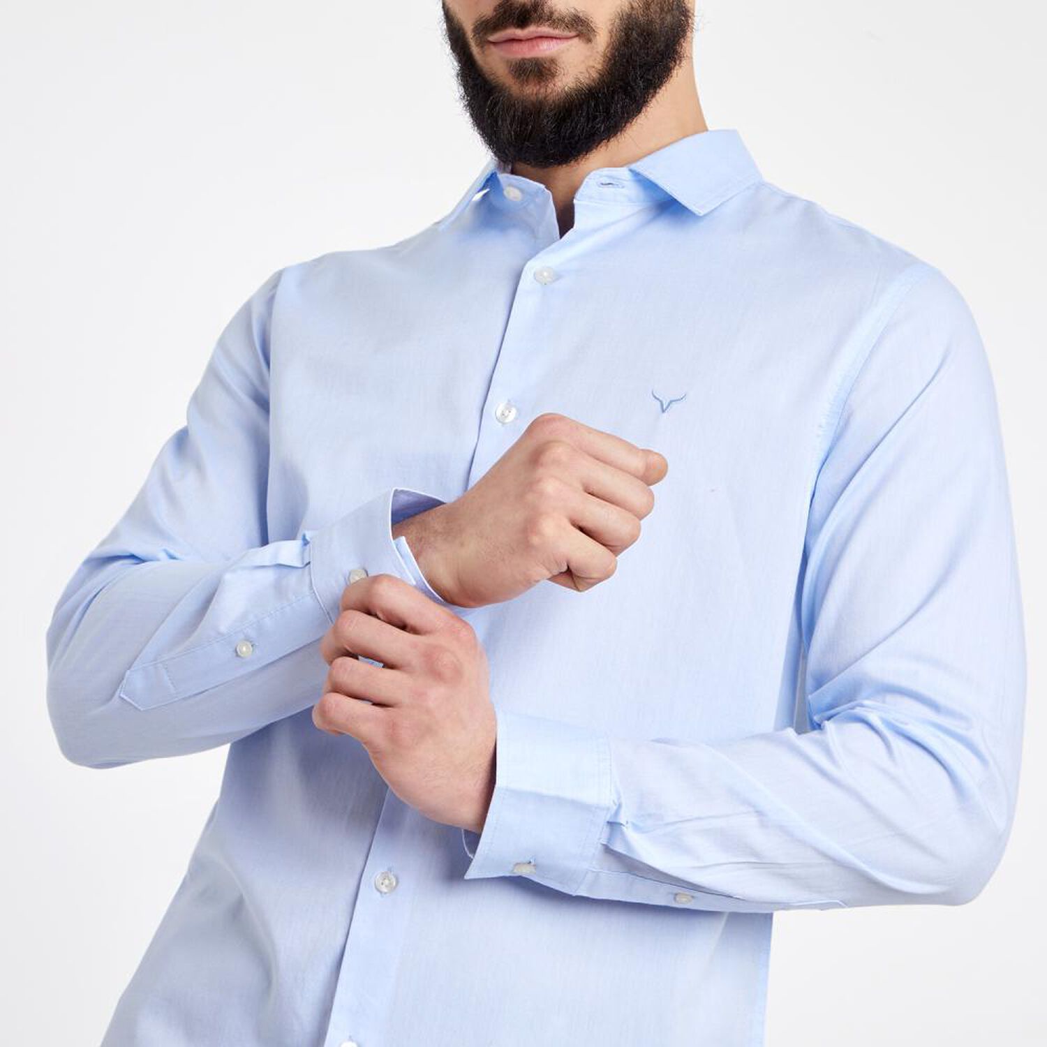 Camisa Hombre Az Black image number 4.0