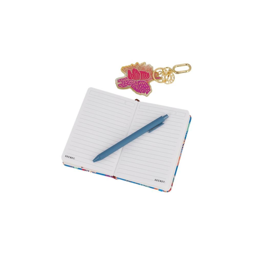 Set Libreta + L&aacute;piz + Charm Secret Sintra St6 Azul image number 5.0