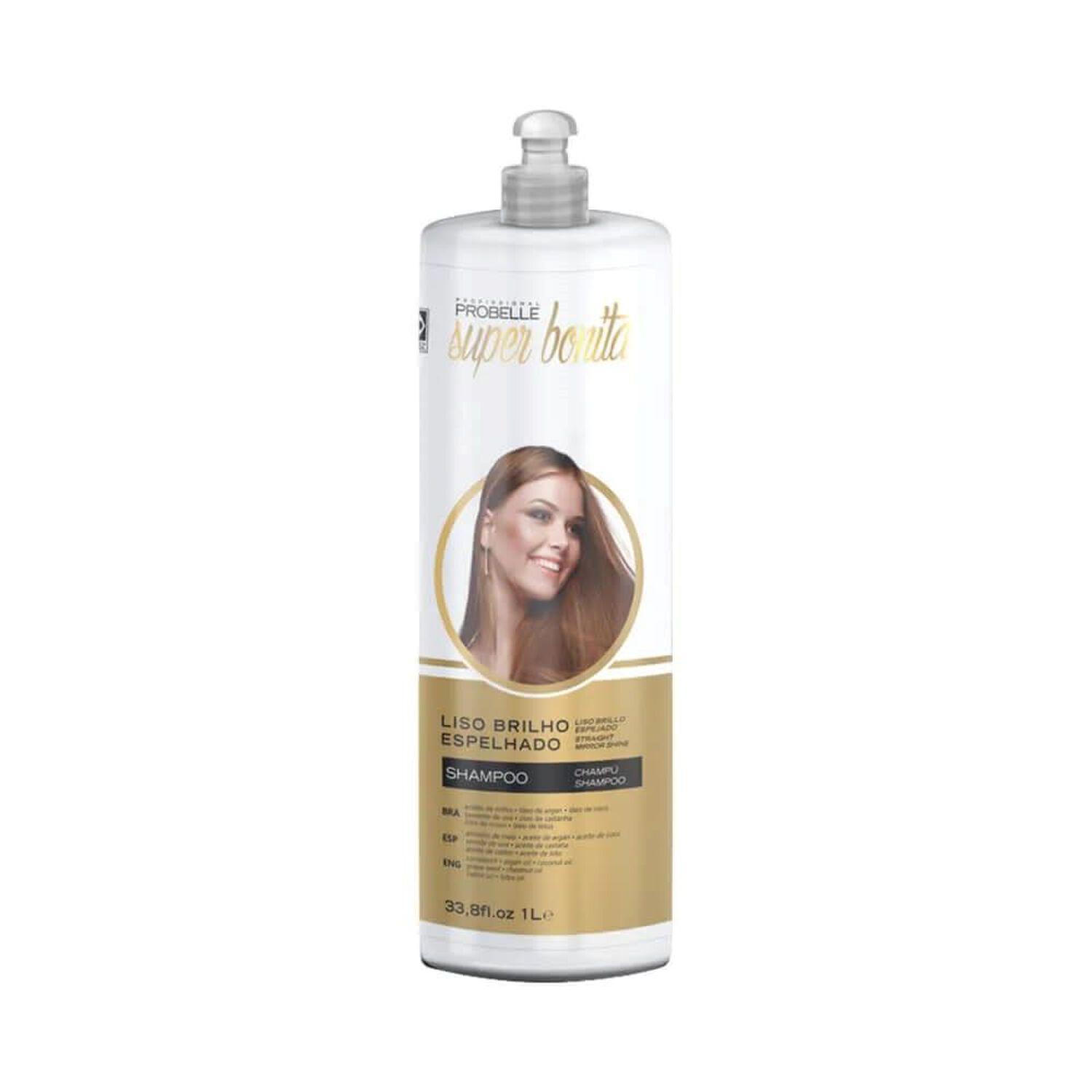 Shampoo Liso Brillo Espejado Probelle 1000ml image number 0.0