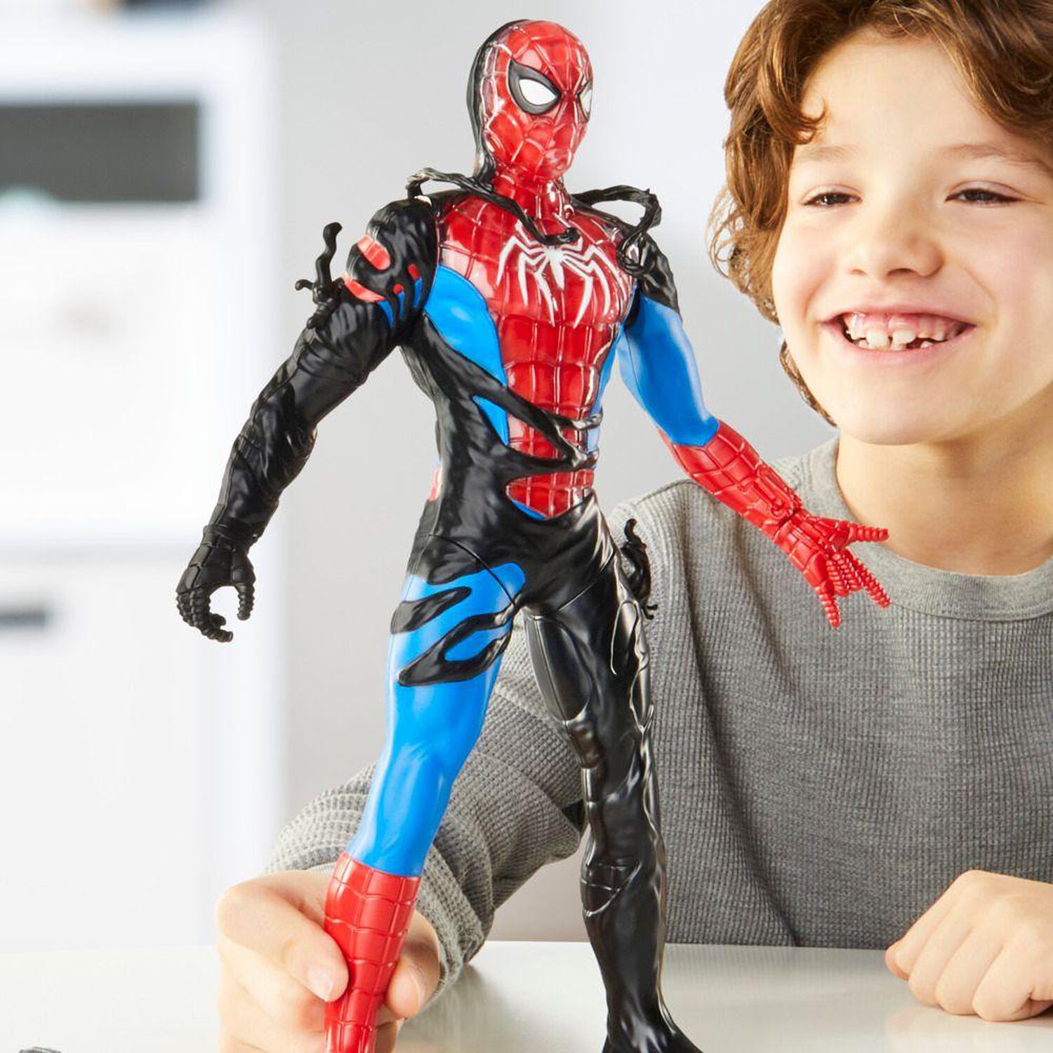 Figura De Acci&oacute;n Spider-man Venomversus image number 1.0