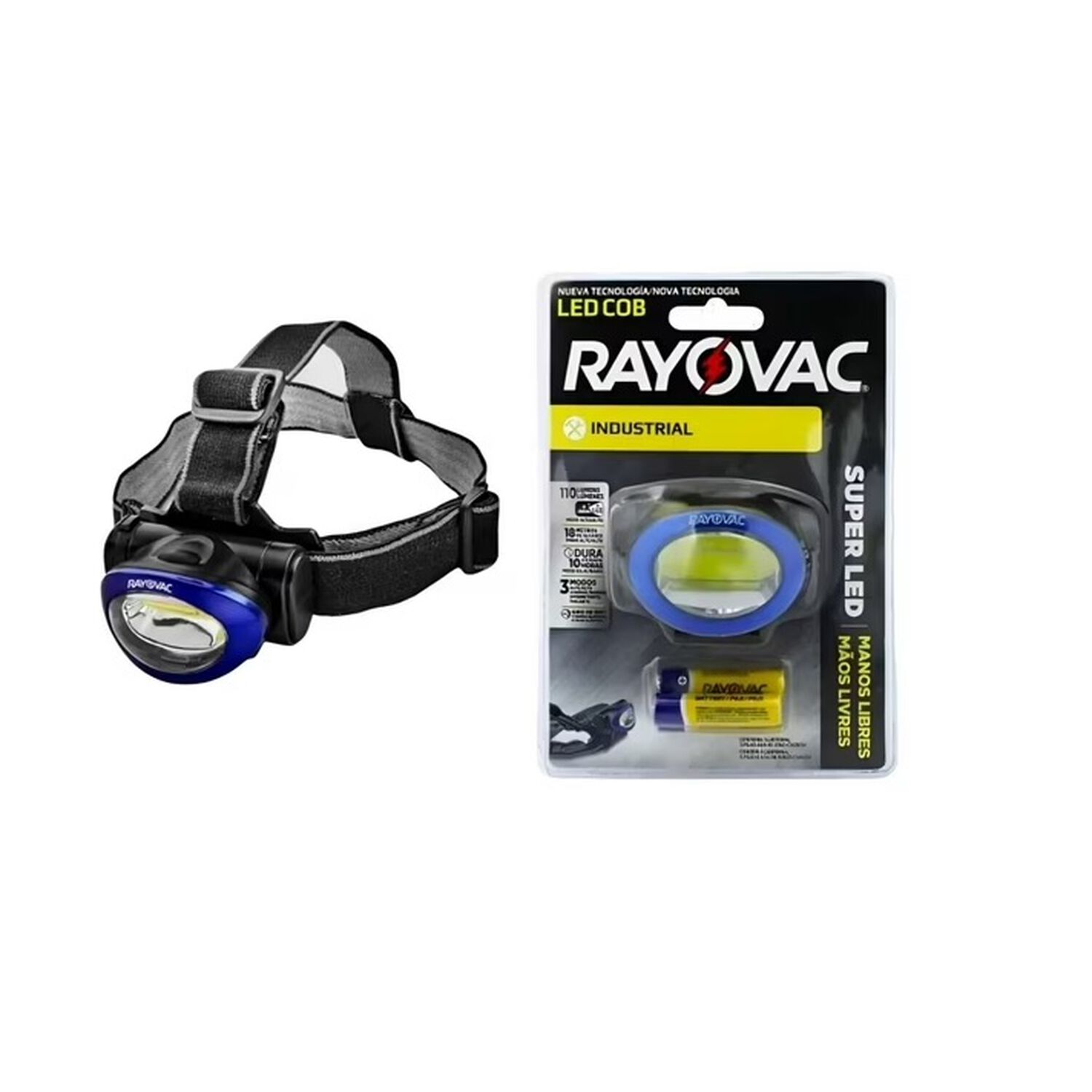 Linterna Frontal Rayovac 110 L&uacute;menes Ledcobhl-b image number 2.0