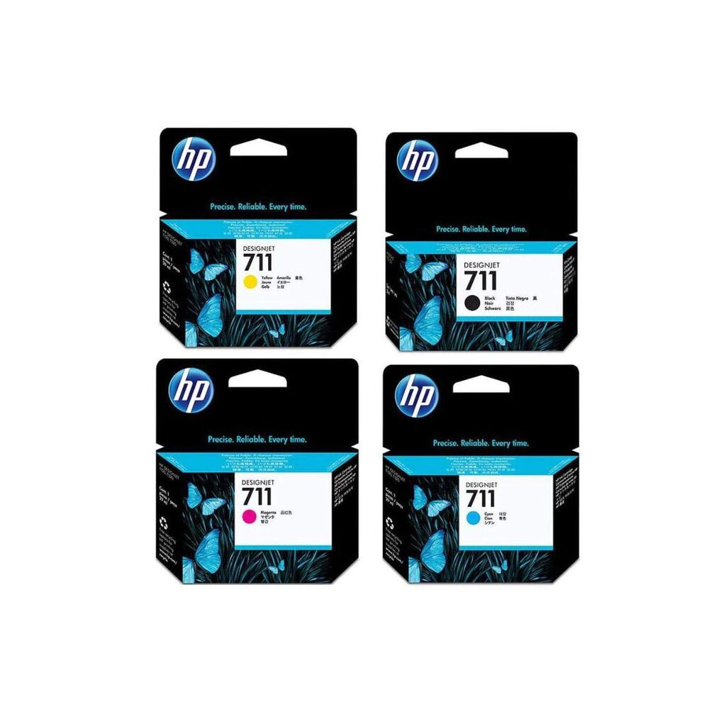 Pack Cartuchos Hp 711 Original N/m/c/y image number 1.0