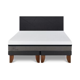 Cama Europea Cic Balance / King / Base Dividida + Respaldo