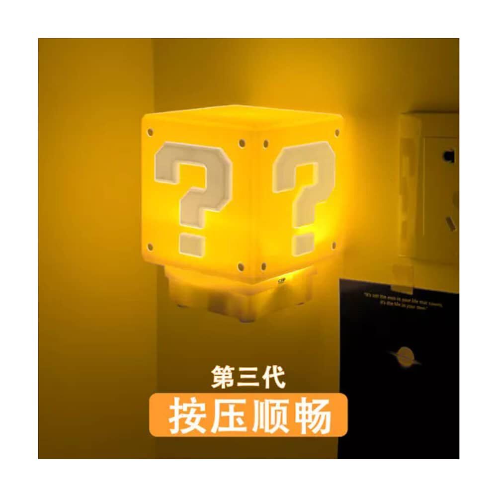 L&aacute;mpara Luces Mario Bros Nintendo Cubo image number 1.0