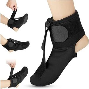 Calcet&iacute;n De Noche Para Fascitis Plantar-ortesis Ca&iacute;da Pie