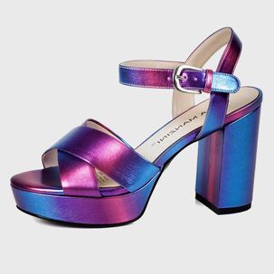 Sandalia Aratxi Azul Multicolor