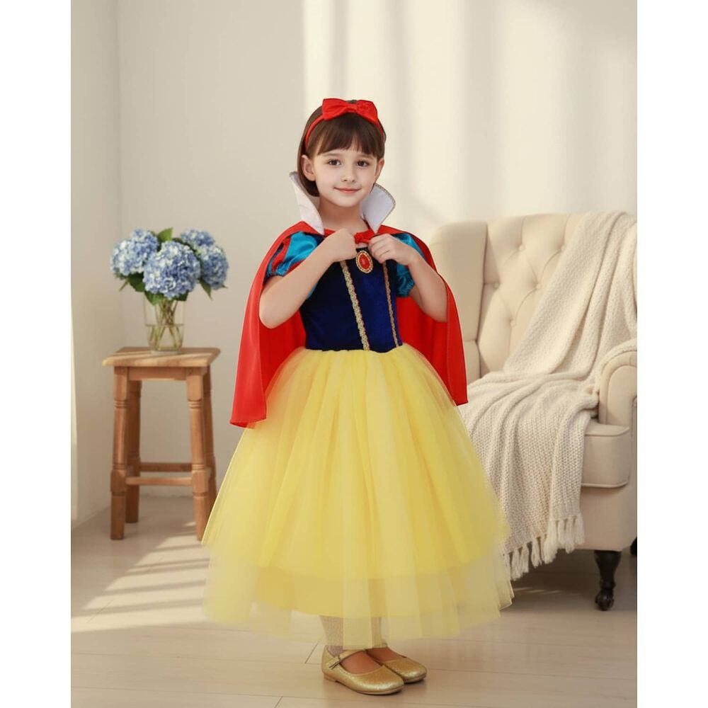 Disfraz Princesas Blanca Nieves Ni&ntilde;a Disney image number 11.0