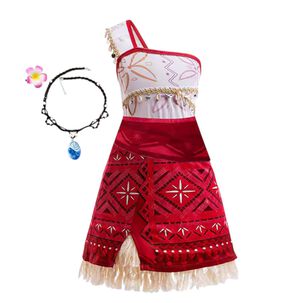 Disfraz Moana Cosplay Para Niñas Halloween