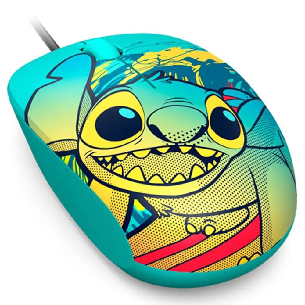 Mouse Xtech Disney Stitch Wired 1200dpi Azul image number 1.0