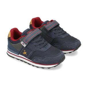 Zapatilla Infantil Ni&ntilde;o The King's Polo Club Navy