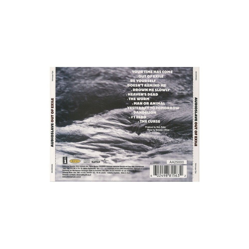 Audioslave - Out Of Exile | Cd image number 1.0