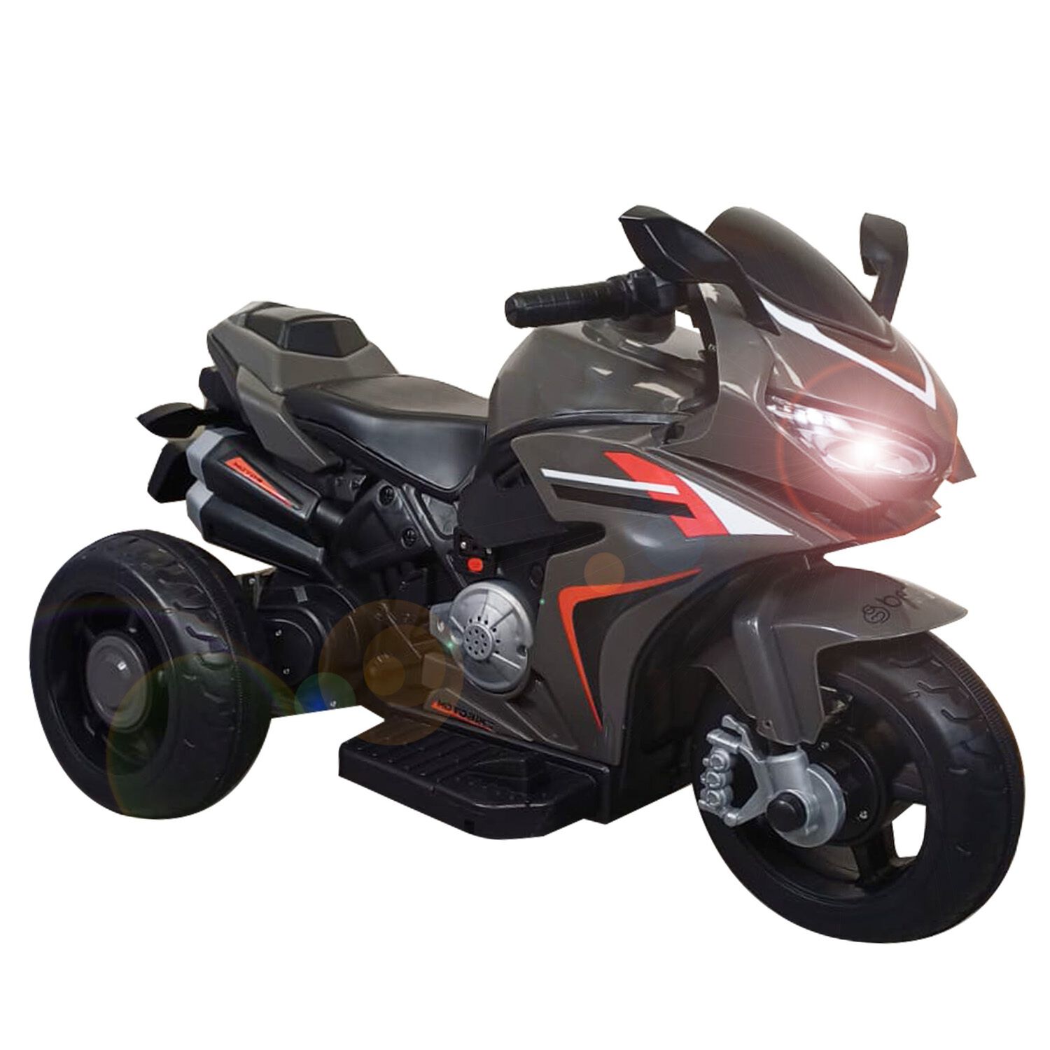 Trimoto Bigtrail Ni&ntilde;os Infantil 6v A Bater&iacute;a Gris image number 3.0