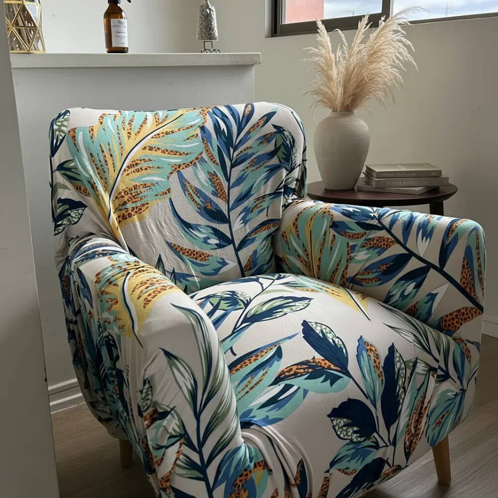 Funda De Sof&aacute; Estampada De 1 Cuerpo image number 1.0