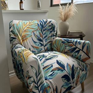 Funda De Sof&aacute; Estampada De 1 Cuerpo