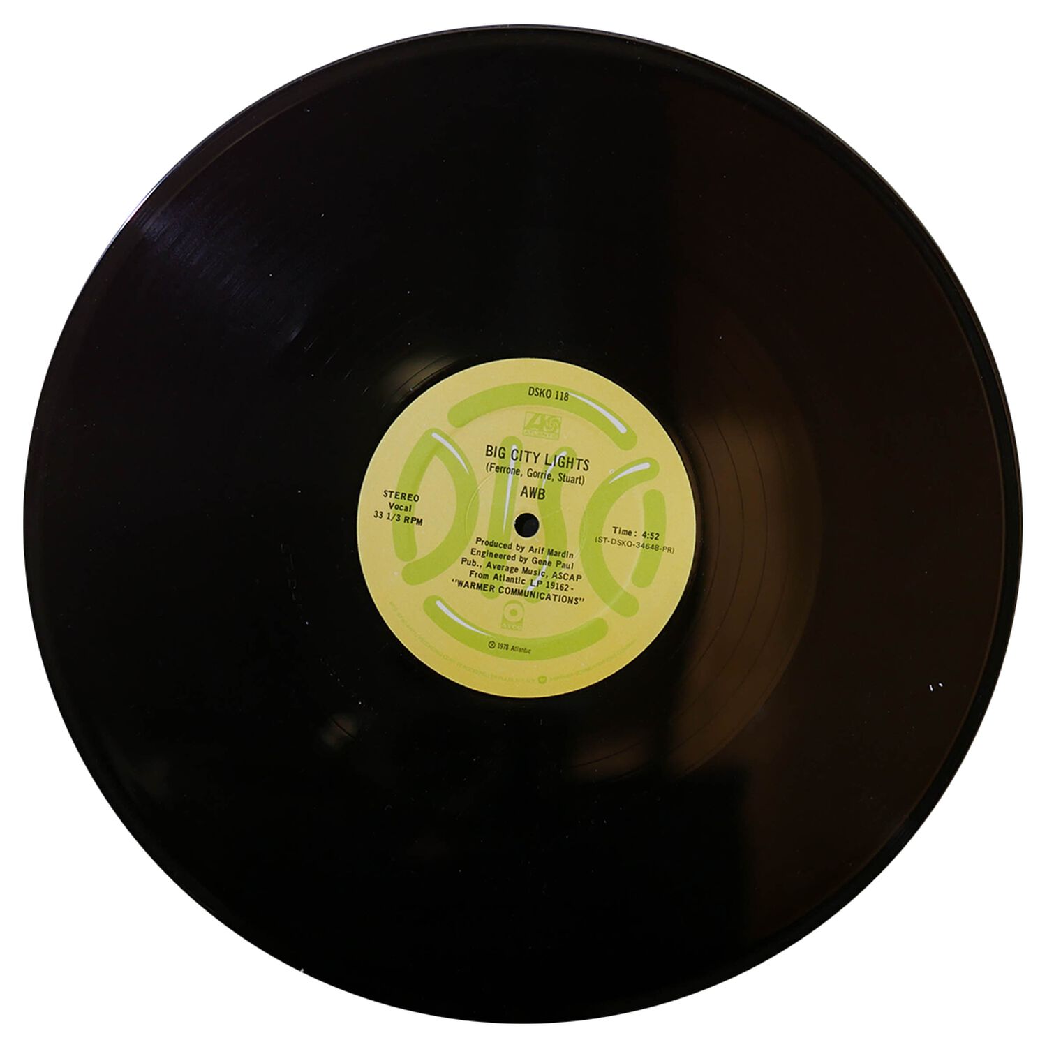 Average White Band - Big City Lights/sweet & Sour | 12" Maxi Single Usado image number 2.0