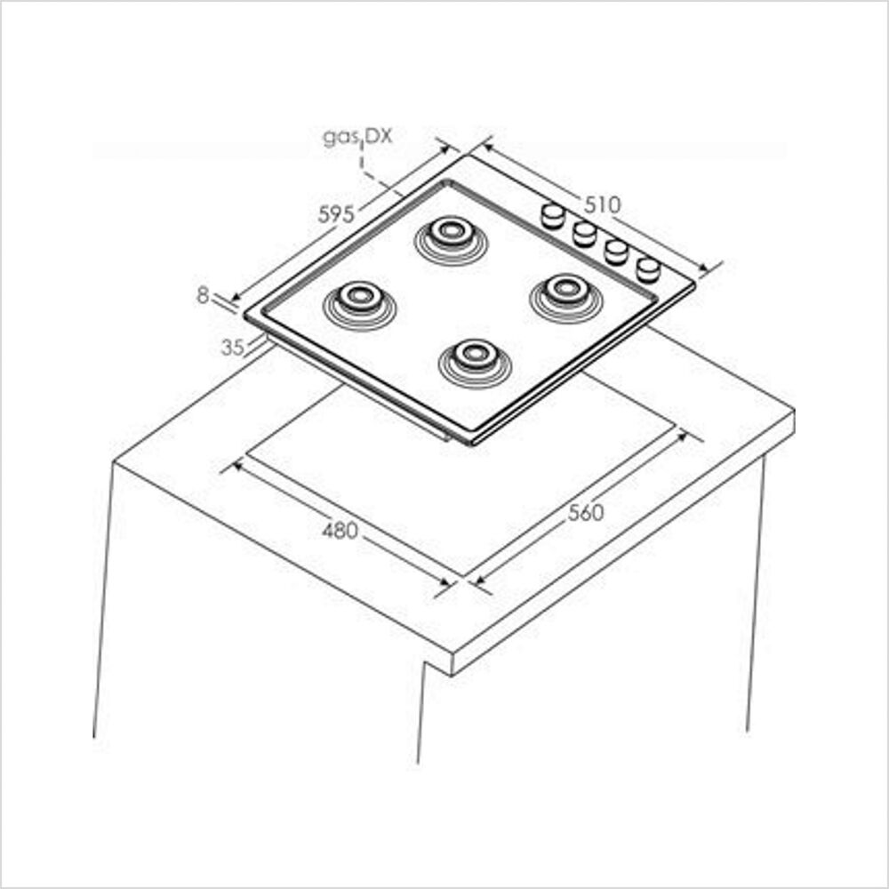 Encimera A Gas image number 3.0