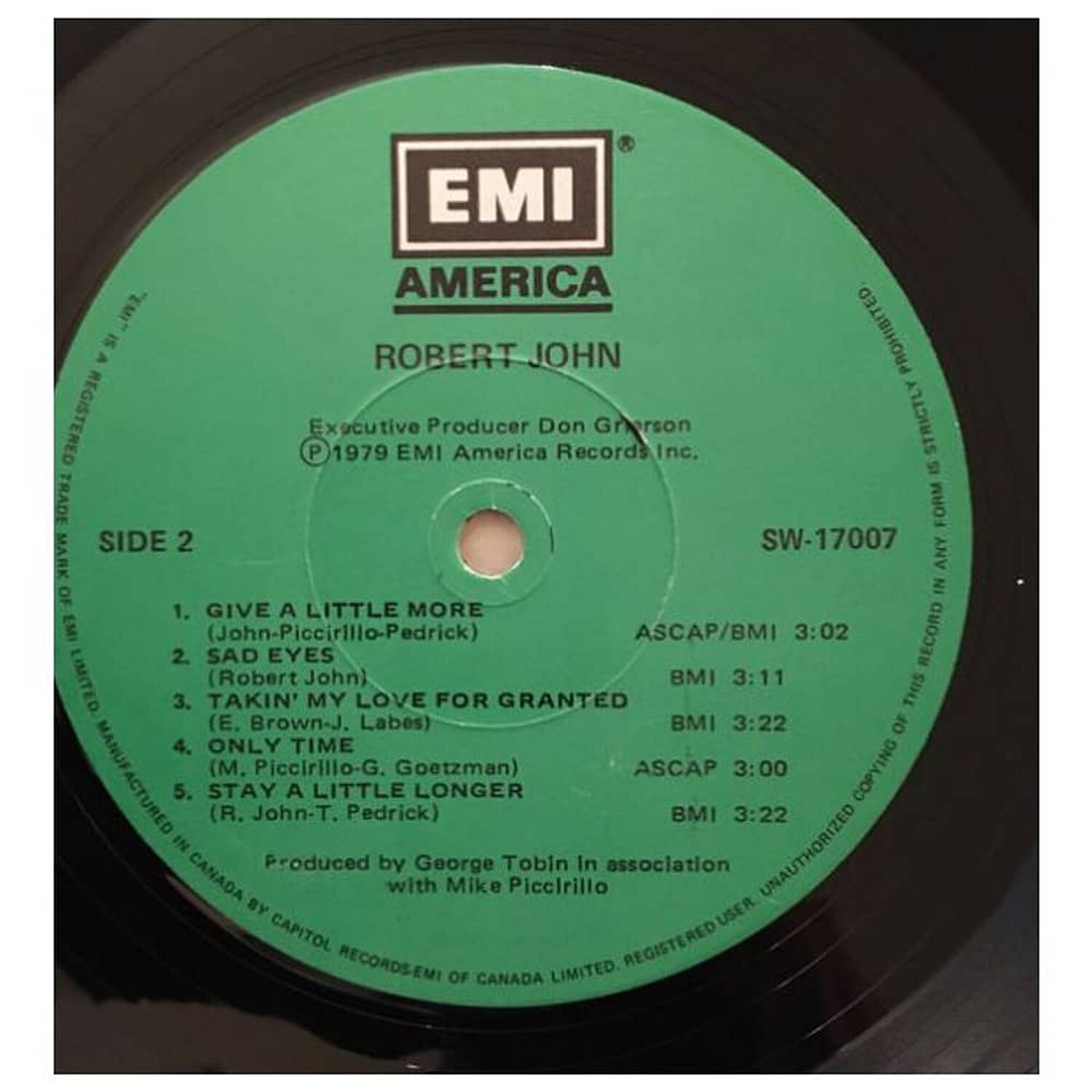 Robert John - Robert John | Vinilo Usado image number 3.0
