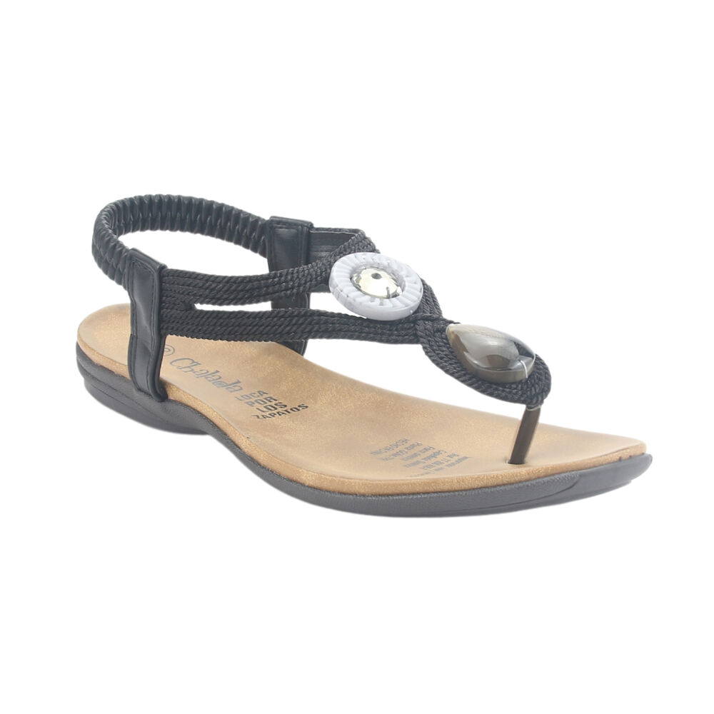 Sandalia Chalada Mujer Anatomic78 Negro Casual image number 2.0