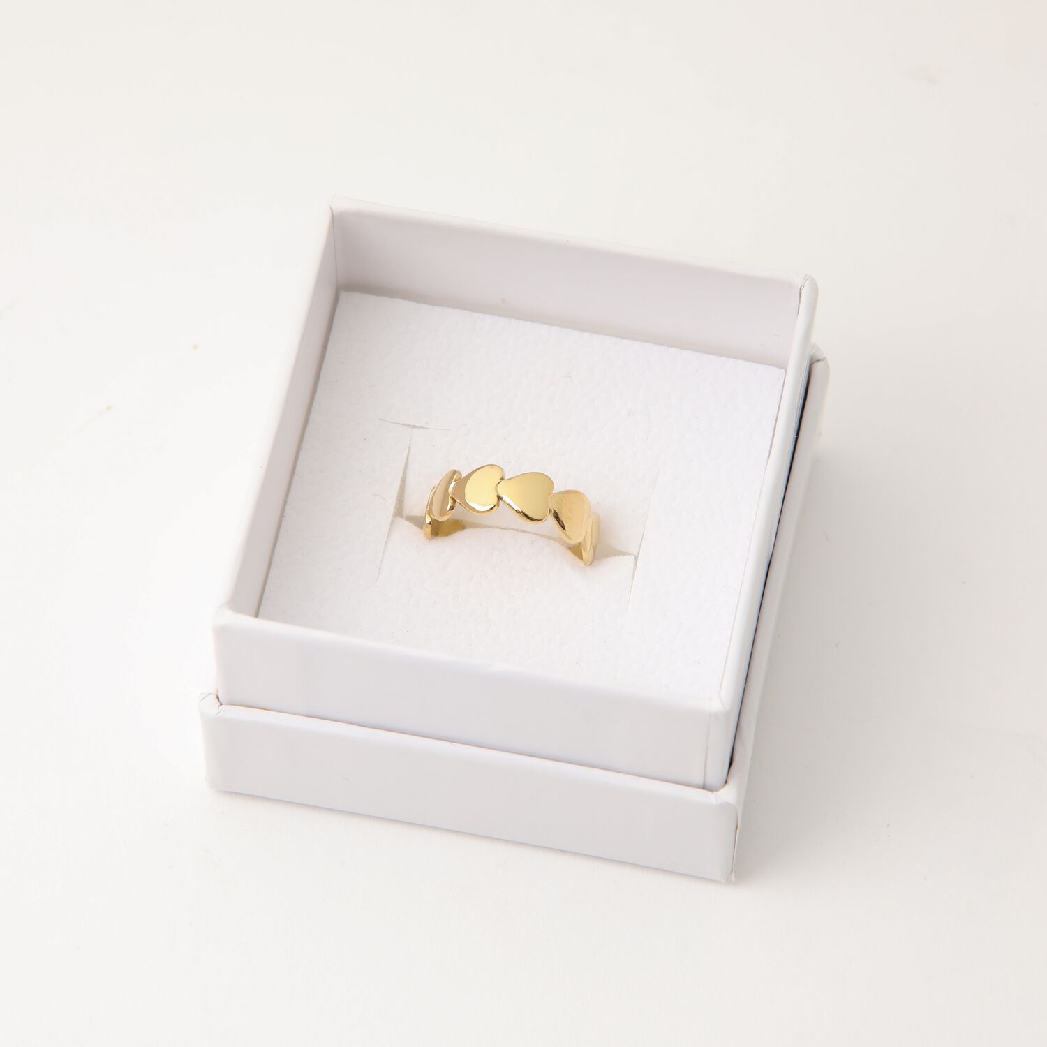 Anillo 19v69 Dorado Mujer Str468 image number 2.0