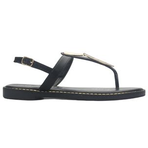 Sandalia Mujer Casual Negro Chalada Buckel-4
