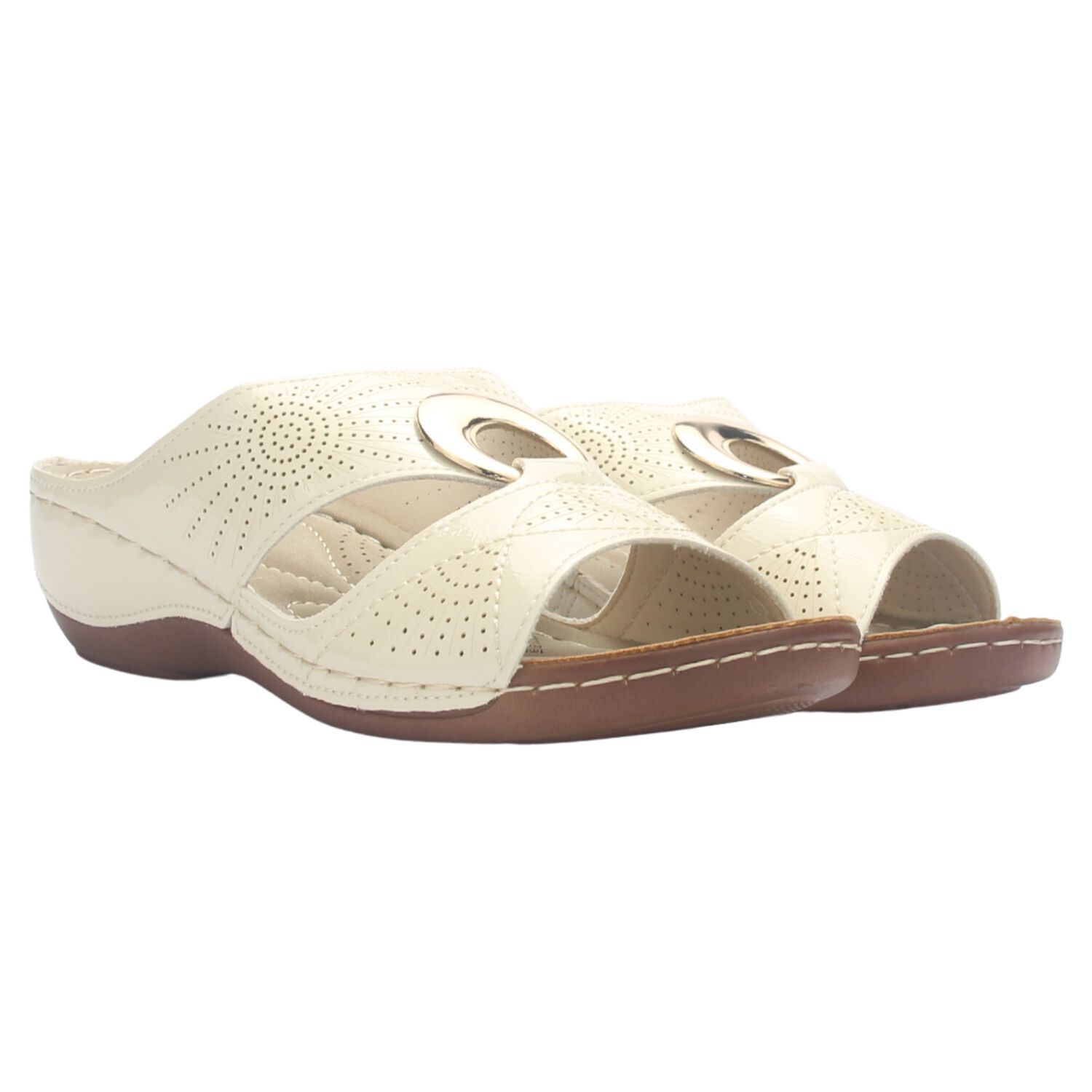 Sandalia Mujer Chalada Kon-17 Beige Casual image number 6.0