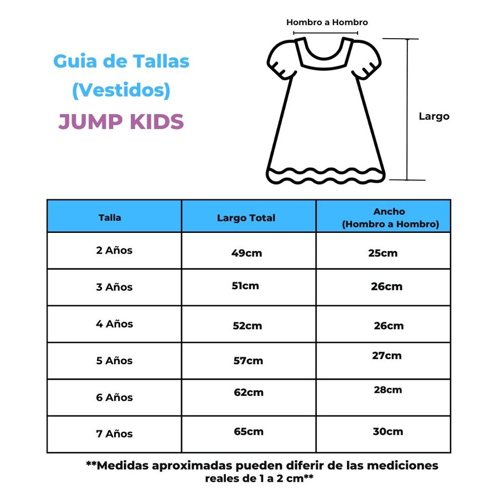 Vestido Manga Corta Ni&ntilde;a Estampado Naranja Pastel 2 A 7 A&ntilde;os image number 2.0