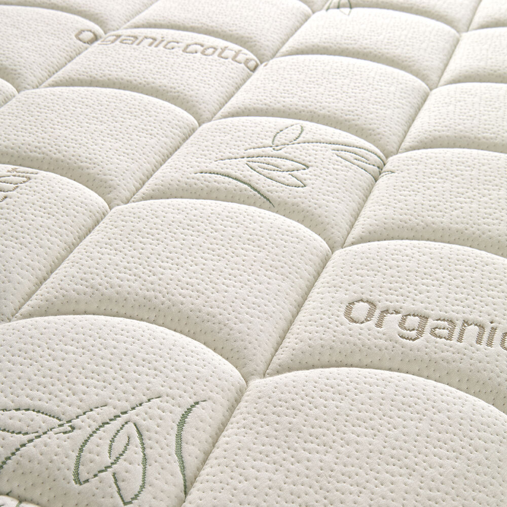 Cama Europea Celta Cotton Organic / King / Base Dividida + Set De Maderas image number 1.0
