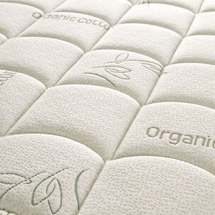 Cama Europea Celta Cotton Organic / King / Base Dividida + Set De Maderas