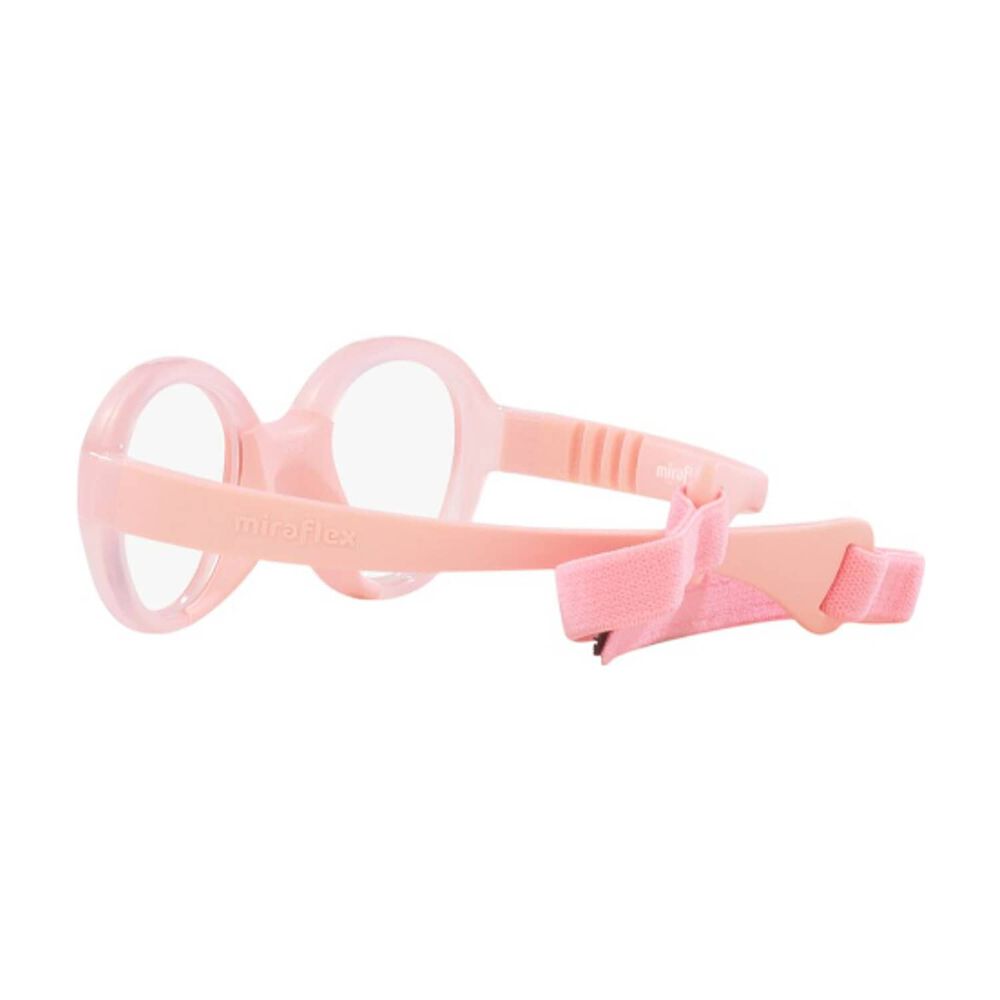 Lentes &Oacute;pticos Rosa Con Correa Miraflex Para Ni&ntilde;os image number 4.0