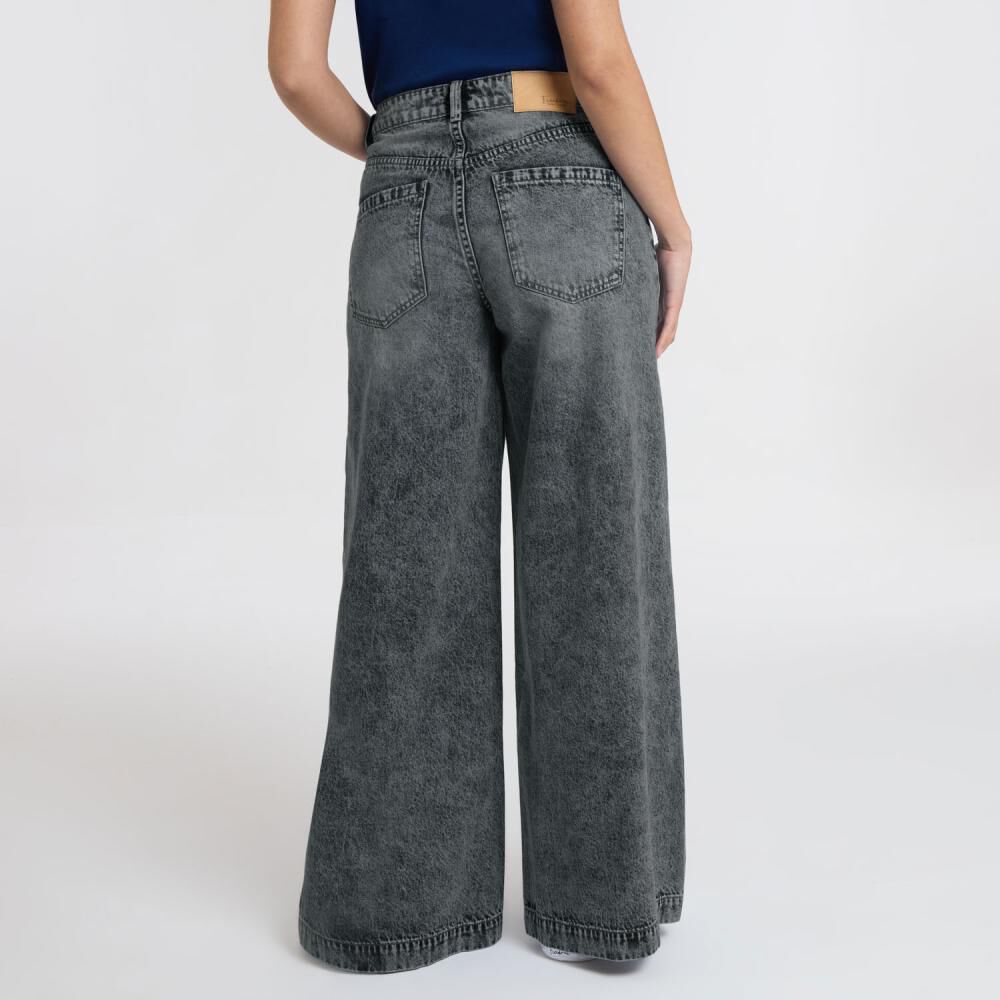 Jeans Tiro Medio Wide Leg Mujer Freedom image number 2.0