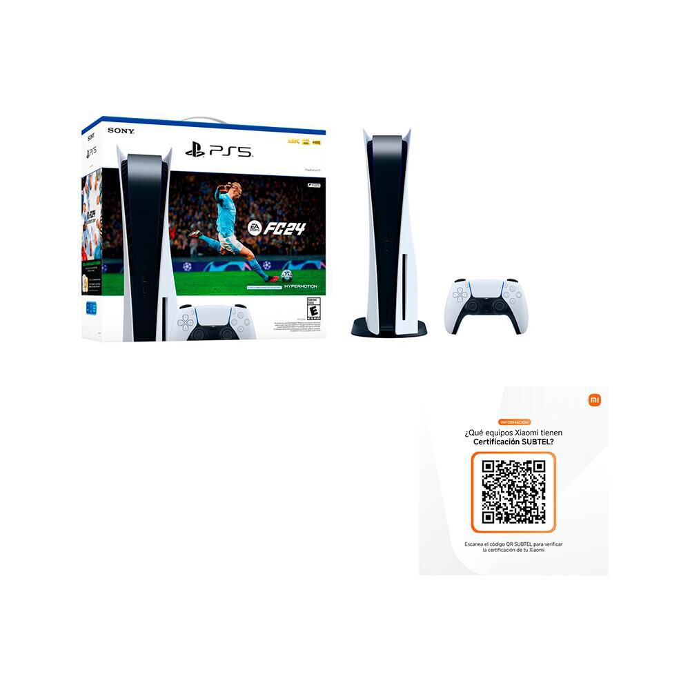 Consola PS5 Sony Edici&oacute;n con Disco + Juego EA Sports FC 24 Digital image number 8.0